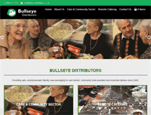 Tablet Screenshot of bullseyedistributors.com